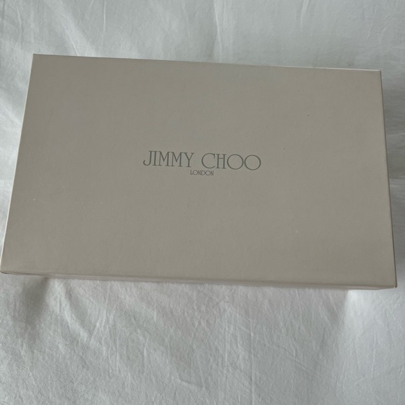 Jimmy Choo Black Satin Alfie Sandals, Size 7 - Picture 7 of 8